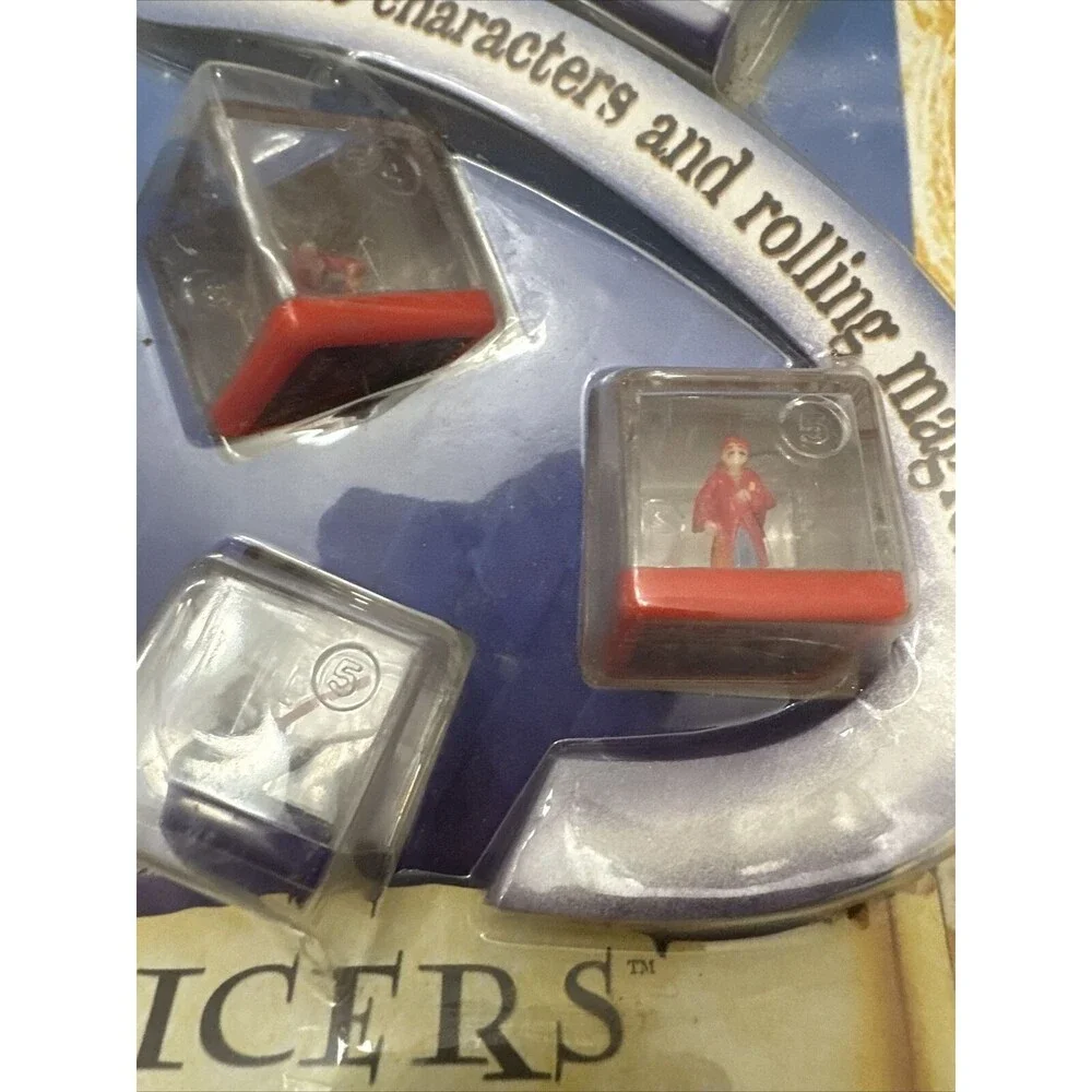 Vtg Harry Potter Dicers Toy Collectible Dice Game Starter Set Mattel Games New